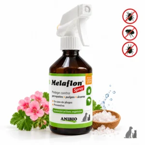Anibio Melaflon Spray Antiparasitario Perro Gato ohmygosweb.com