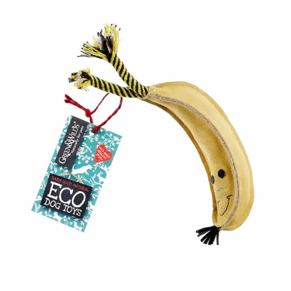 Banana Juguete Ecológico para mascotas Green&Wilds