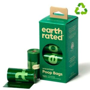 Bolsas para heces de perro sin aroma Earth Rated oh my gos