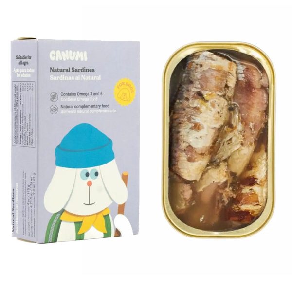 CANUMI Sardina natural para perro compra ohmygosweb