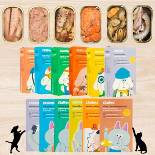 Canumi Snack Natural de Pescado para Gato y Perro