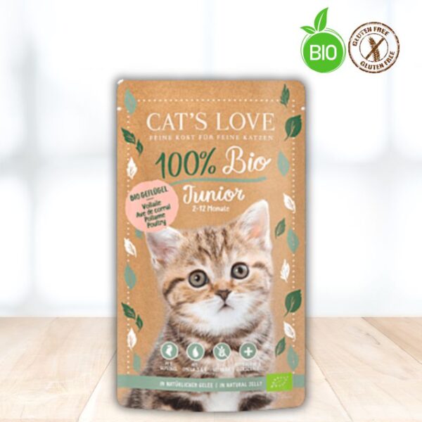 Cats Love Bio Junior Comida Completa Kitten