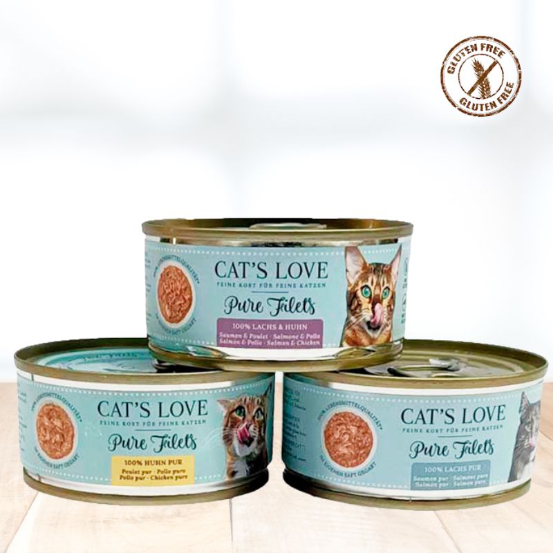Cat's Love Filet para Gato Naturales 100% 100g - Complementario oh my gos
