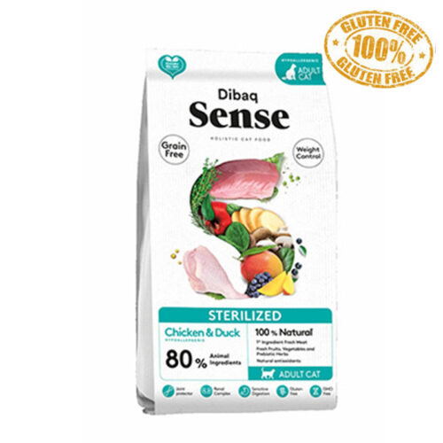Dibaq Sense Esterilizado pienso para gato Pollo y Pato