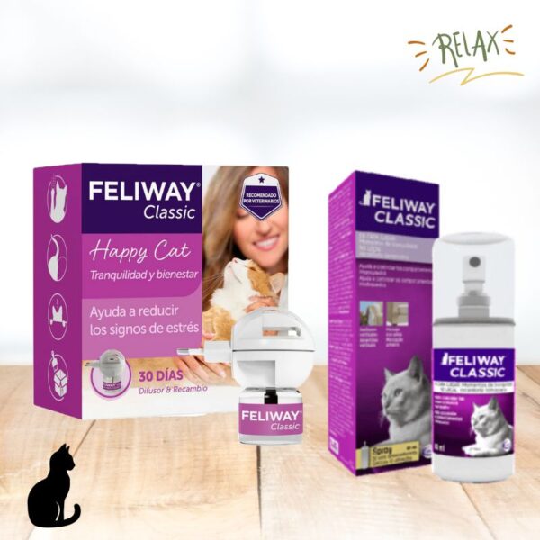 Feliway Classic Kit y Spray oh my gos