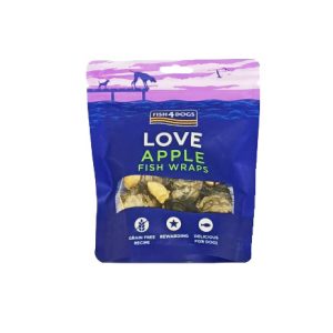 Fish 4 Dogs Snacks de Manzana y Pescado