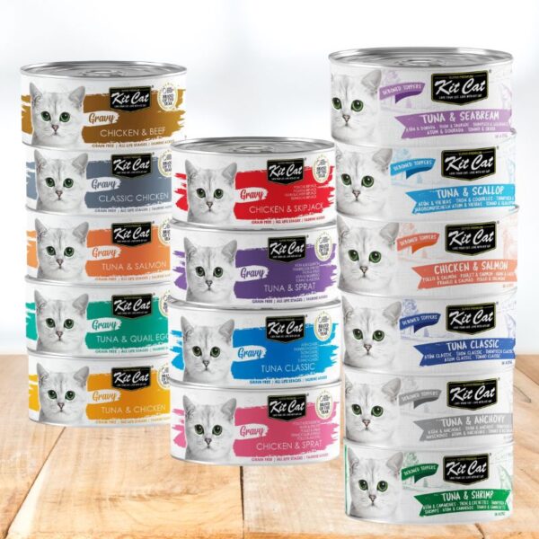 Kit Cat Comida Húmeda para Gatos Complementaria gravy y debones
