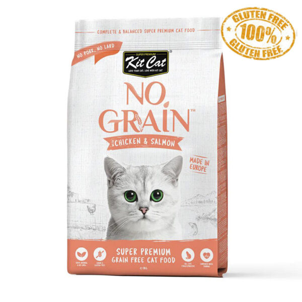 Kit Cat Pienso Pollo Salmon para gato compra online ohmygosweb.com