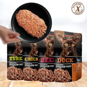 Leonardo Pulled Beef Gatos 70g - Completa