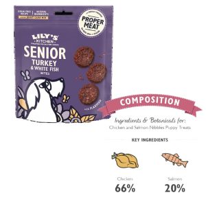 Lily's Kitchen Senior Dog Treats Lily's Kitchen Snacks Perro Senior