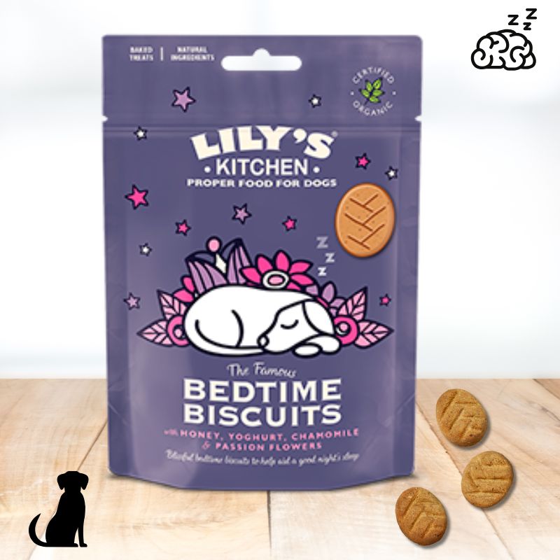 Lily's Kitchen Bedtime Biscuits compra galletas relajantes para perro en oh my gos