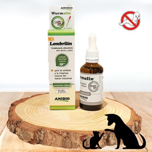 Lombrilin Anibio antiparasitario interno para perros y gatos en gotas oh my gos
