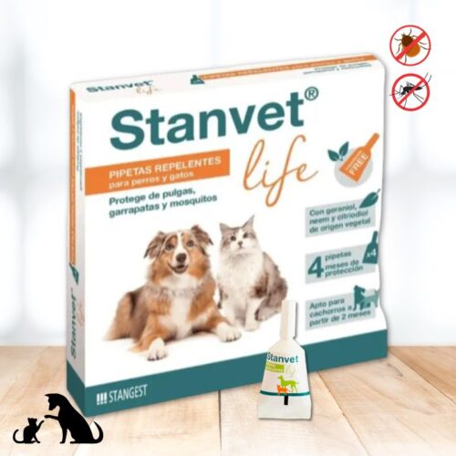 Stanvet Pipetas Repelentes Perros y Gatos oh my gos