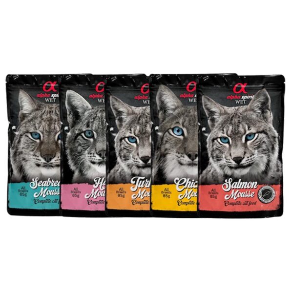 alpha spirit gato adulto mousse para gatos compra online ohmygosweb