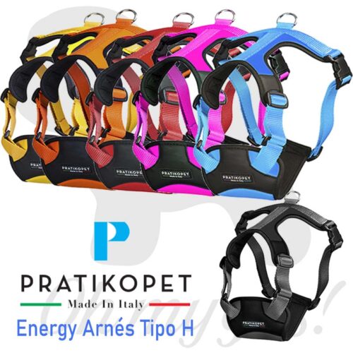 Arnés Pratiko Pet Energy arnes para Perros Arnes tipo H compra on line ohmygosweb.com