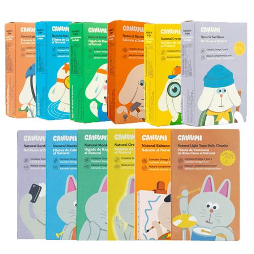 Canumi Snack Natural de Pescado para Gato y Perro