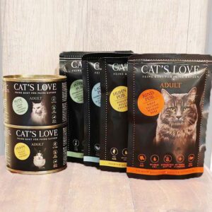 cat's love comida humeda para Gatos Adulto oh my gos