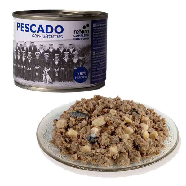 Retorn Comida Perros Pescado