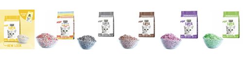 nueva kit cat soya clump arena para gato