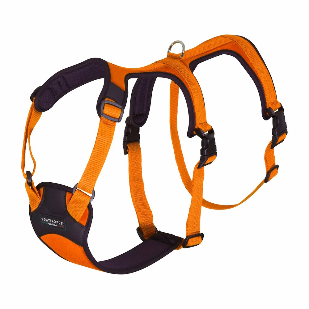 pratiko pet arnes antiescape naranja oh my gos