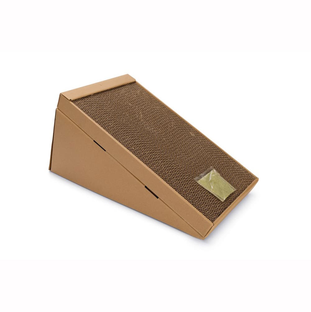 Rascador de Carton para Gato Rampa Inclinada