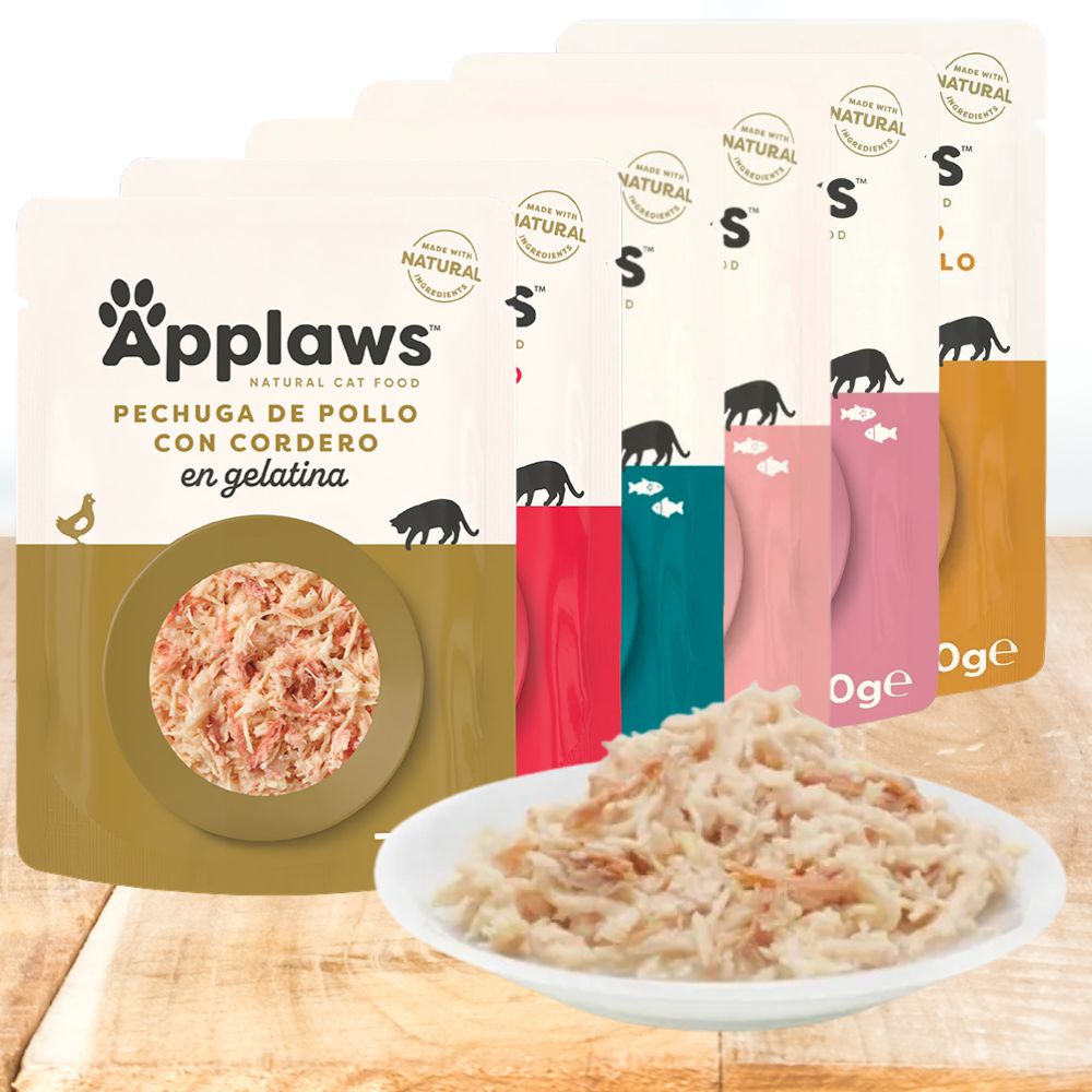 Gelatina Gatos Applaws Jelly gato comida en gelatina para gatos oh my gos