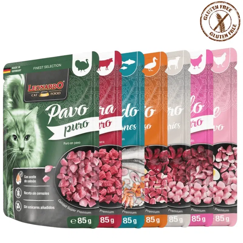 Comida Húmeda Leonardo para Gato Adulto 85g ohmygosweb.com