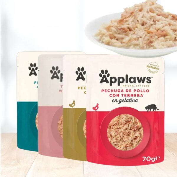 Gelatina Gatos Applaws Jelly 70g Complementaria oh my gos