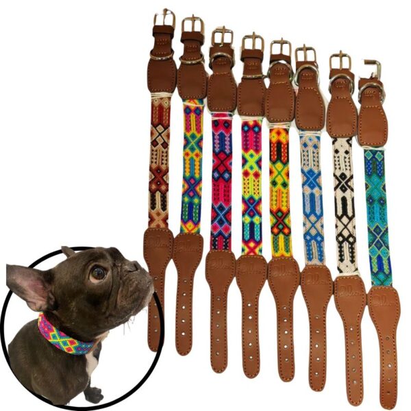 Collares Artesanales Mexicanos para Perros SMALL 33-39cm ohmygosweb.com
