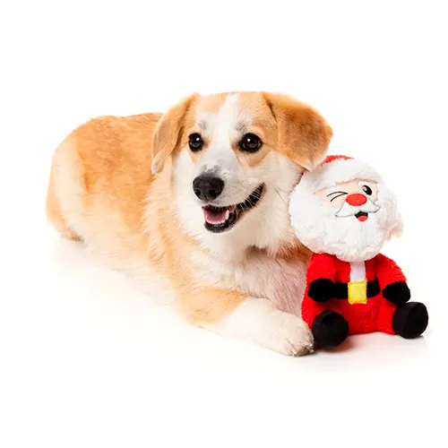 Papa Noel Peluche Navideño para Perro FuzzYard