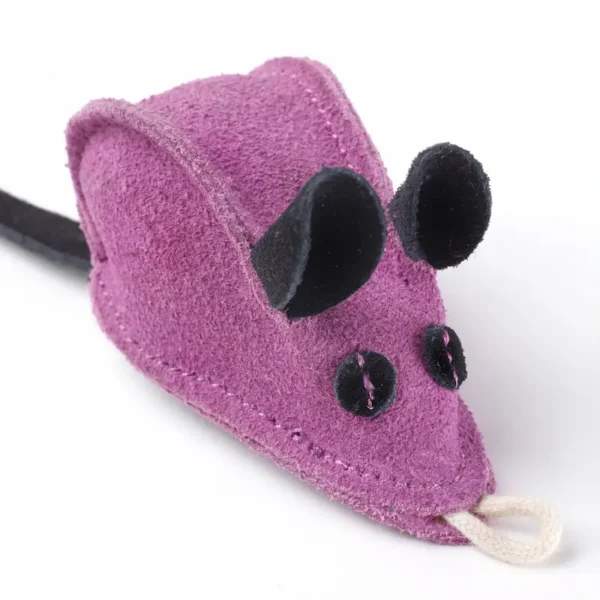 raton ecologico para gato green and wilds lila ohmygosweb