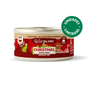 Comida Cocinada Gatos Wild Balance Navidad