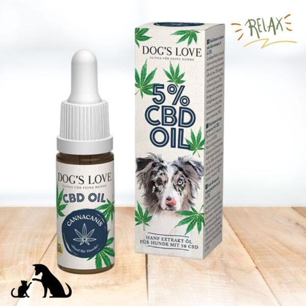 CBD Dog's Love Canna Oil 10ml 5%