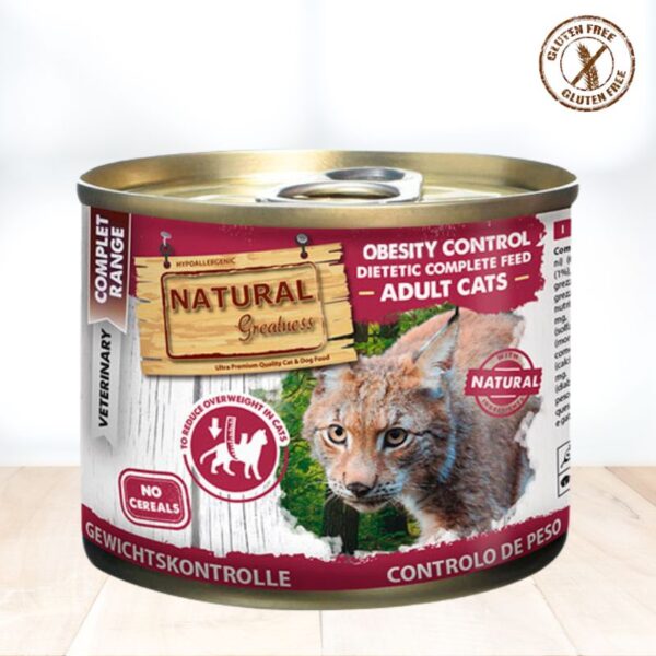 Natural Greatness Obesity Control Gatos - Completa