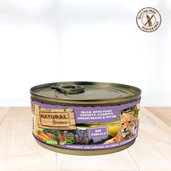 Natural Greatness Gatos Esterilizados - Completa 170g