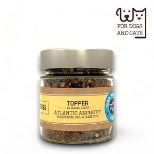 Topper de Boquerones Para Gatos y Perros Mr Bones