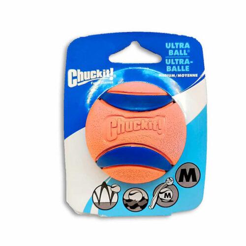 chuckit-ultra medium pelota que no pita ph my gos
