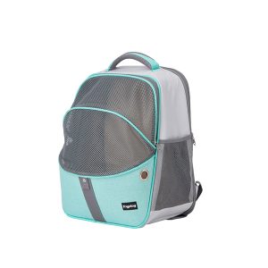 mochila perro pequeño everest freedog celeste