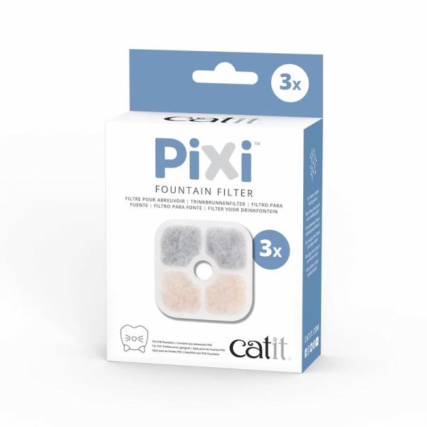 Filtro fuente Pixi Catit 3 unidades