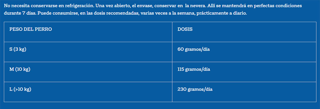 l casei probiotico para perro yowup dosificacion