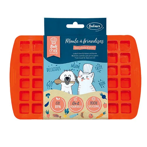 molde silicona perro helado cubitos
