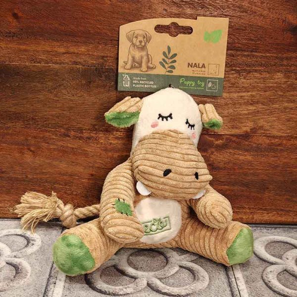 Juguete Ecologico para Perro M-Pets HIPOPOTAMO de peluche NALA