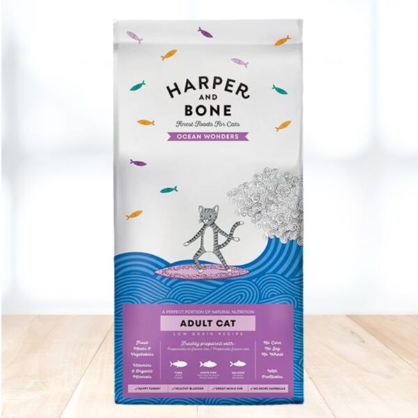 Harper And Bone Gato Esterilizado Ocean Wonders pienso de pescado para gatos