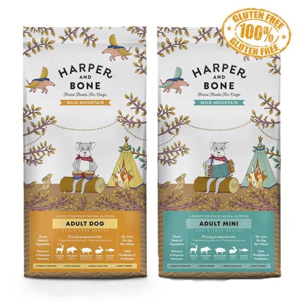 Harper And Bone Pienso Perro Wild Mountain