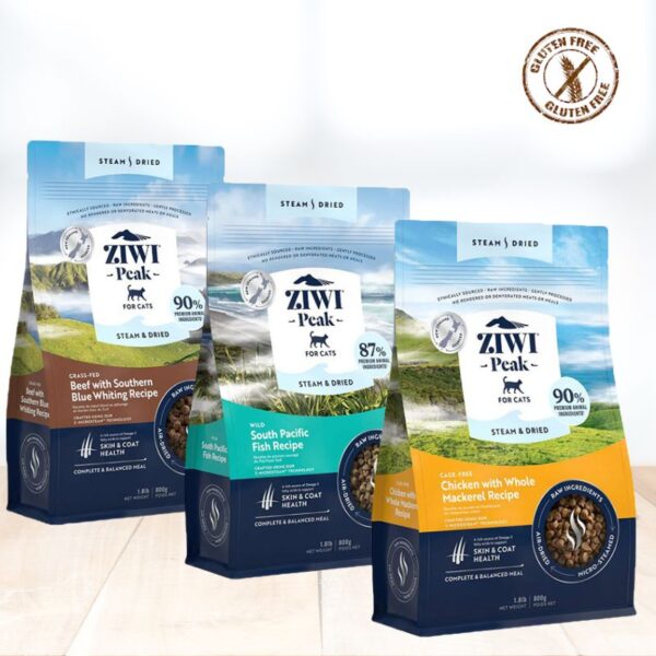 Nuevo Ziwi Peak Pienso para Gato Steam & Dried