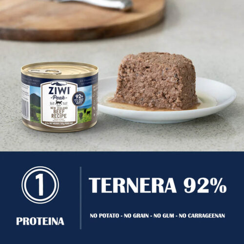 Ziwi peak ternera lata OH MY GOS Gato comida humeda compra oh my gos