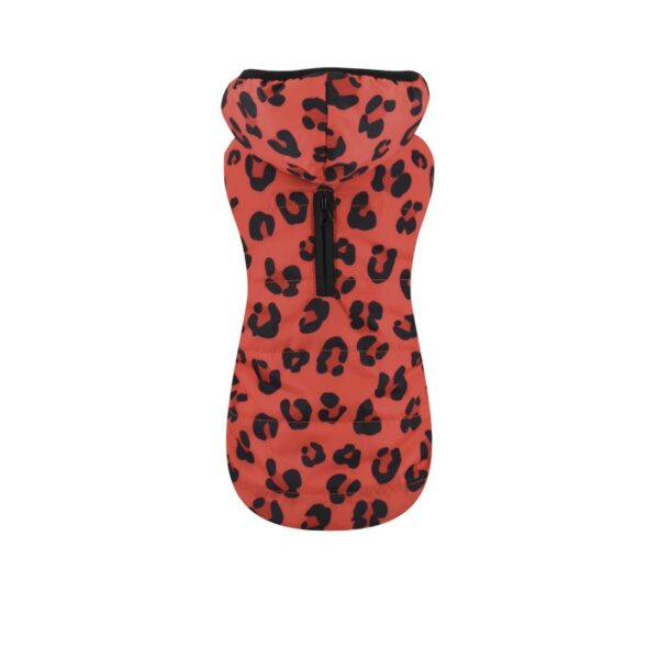 chaqueta perro abrigo para perro pequeño con-capucha red leopard oh my gos barcelona ohmygosweb.com