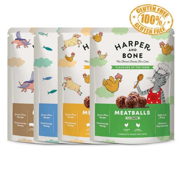 harper and bone gato albondigas para gato 85g compra ohmygosweb.com