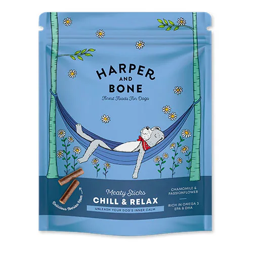 snack chill and relax harper and bone camomila y pasiflora para perro ohmygosweb.com
