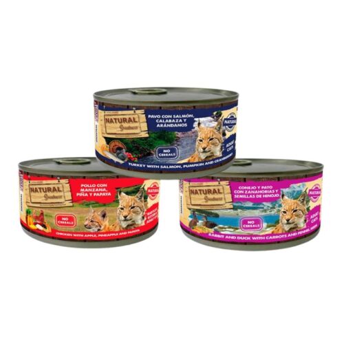 Natural Greatness Comida Húmeda Gatos Completa 185g
